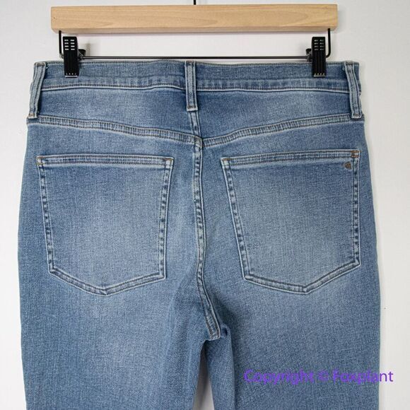 New! Madewell ‎ Kick Out Crop Jeans mather wash, size 30 - Picture 9 of 15